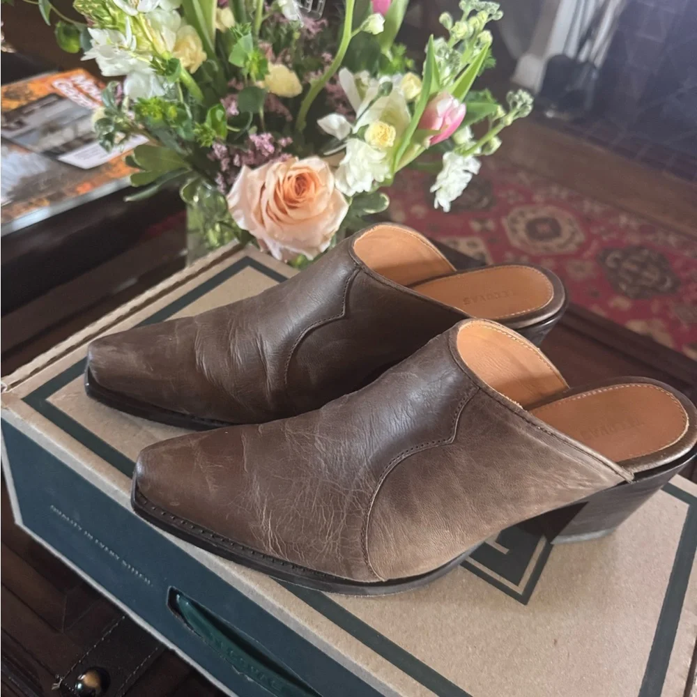 Tecovas Brown Leather women The Brooke. - Picture 2 of 4